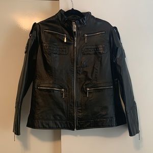 NWOT Avenue Women’s Leather Jacket